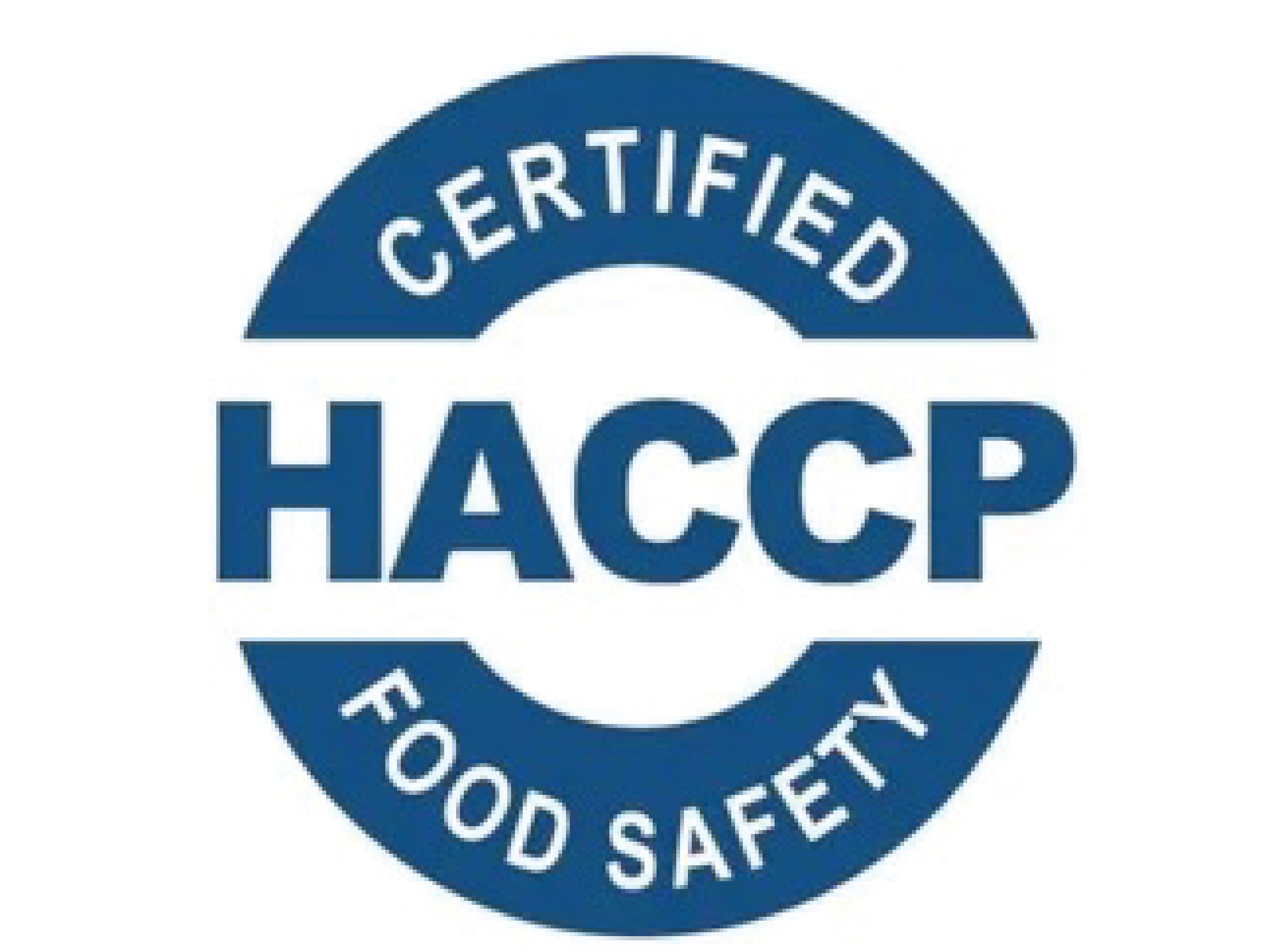 Hazard Analysis and Critical Control Points certification
